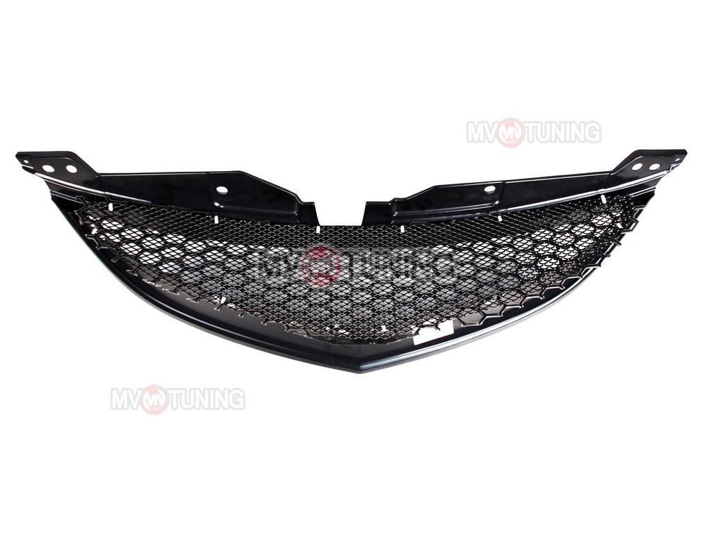 Решетка радиатора Sport var №3 Mazda 6 (2008-2012) БЕЗ СЕТКИ + УСТАНОВОЧНЫЙ КОМПЛЕКТ