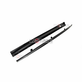 Пороги Текстурный Пластик R-Line Style VW Golf Plus I / II Поколения (2004-2014) + УСТАНОВОЧНЫЙ КОМПЛЕКТ