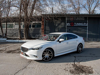 Решетка радиатора Mazda 6 комплектация №2 (решетка в сборе) / Atenza GJ (2015 - 2018)