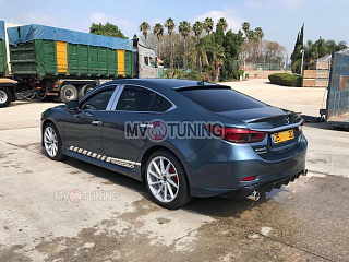 Диффузор заднего бампера var №4 Mazda 6 / Atenza GJ (2012 - 2018)