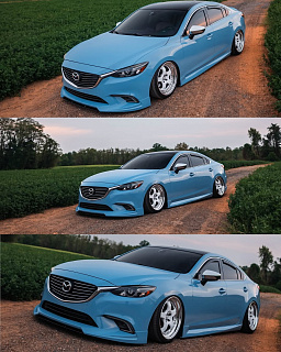 Пороги SkyActivSport Mazda 6 / Atenza GJ и GL (2012 - 2023) + УСТАНОВОЧНЫЙ КОМПЛЕКТ