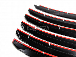 Решетка радиатора Mazda 6 комплектация №1 (планки) / Atenza GJ (2015 - 2018)