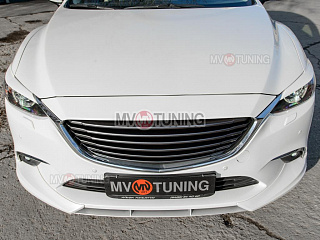 Решетка радиатора Mazda 6 комплектация №2 (решетка в сборе) / Atenza GJ (2015 - 2018)