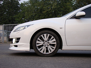 Юбка переднего бампера "Sport" Mazda 6 GH (2008-2012)