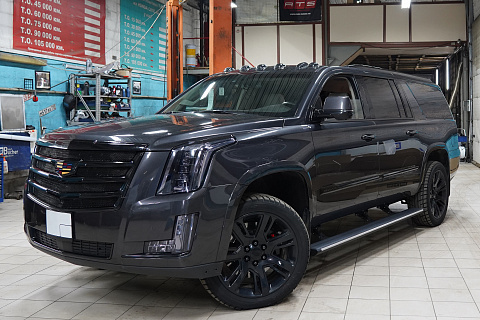 Электрические Пороги ATS для Cadillac Escalade IV ESV Long 2014-2020