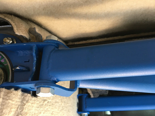 Задняя V-образная распорка KEIN для Subaru Forester SG 2002 - 2008