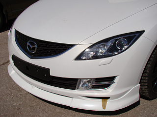 Юбка переднего бампера "Sport" Mazda 6 GH (2008-2012)