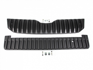 Комплект зимних экранов Skoda Yeti Outdoor (2013 - 2018) ТЕКСТУРНЫЙ ПЛАСТИК